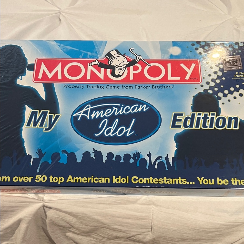 Monopoly My American Idol Edition Board Game - SEALED!